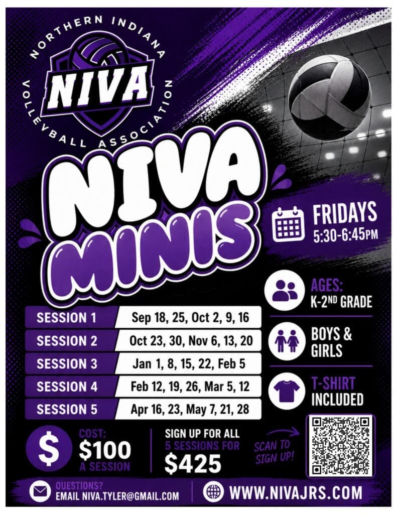 NIVA Minis. Click to register