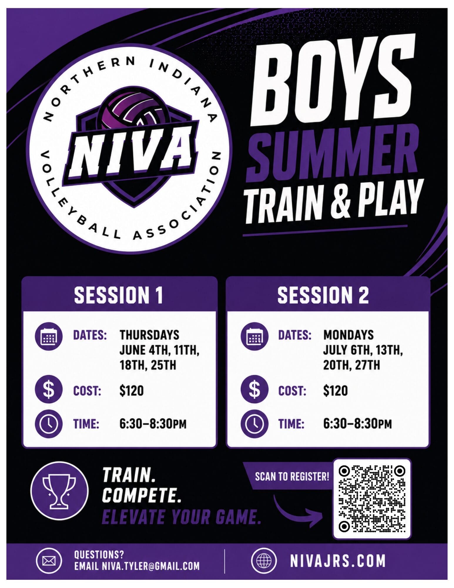 NIVA summer programming. Click to register